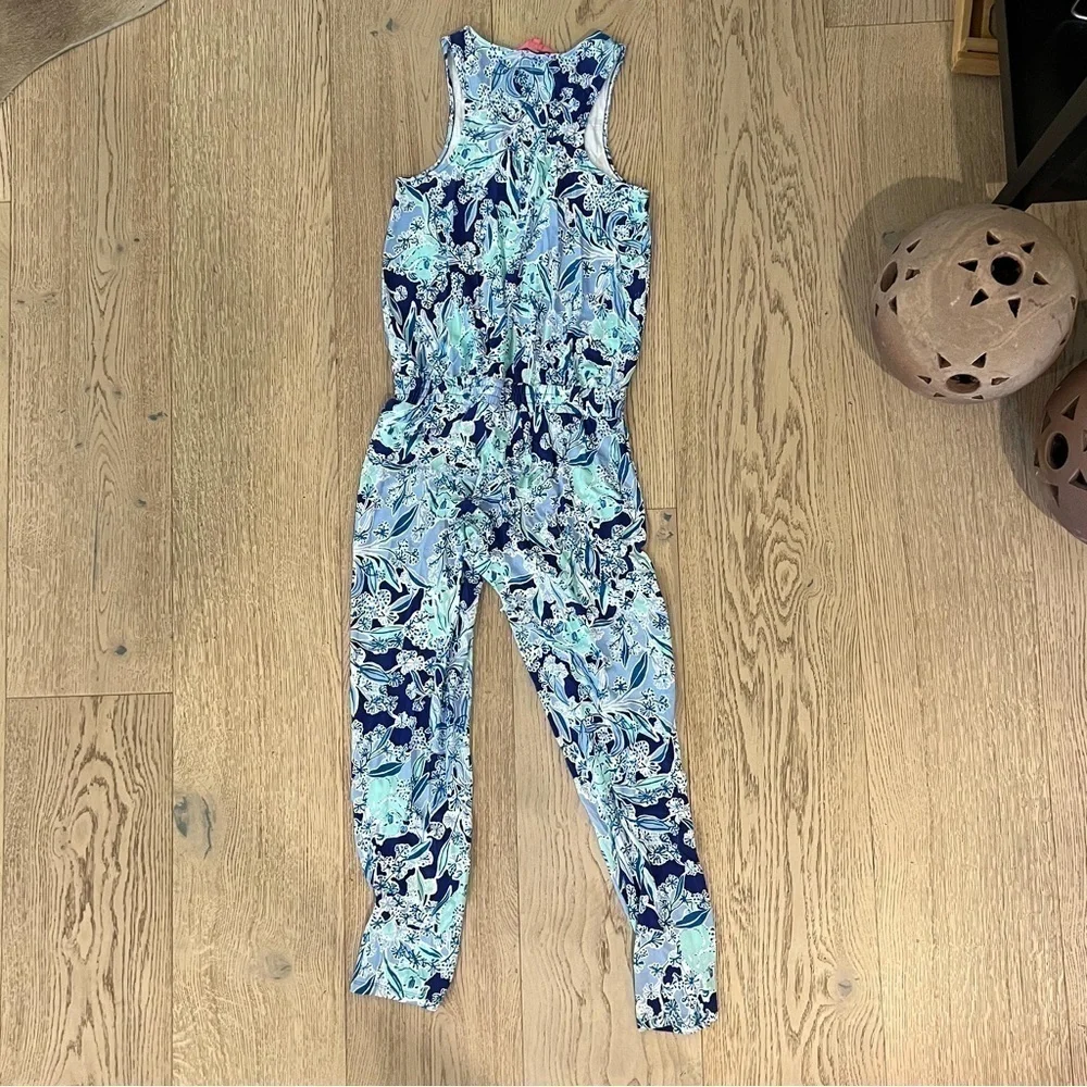 Lilly Pulitzer Paulina V Neck Jumpsuit - Picture 3 of 4